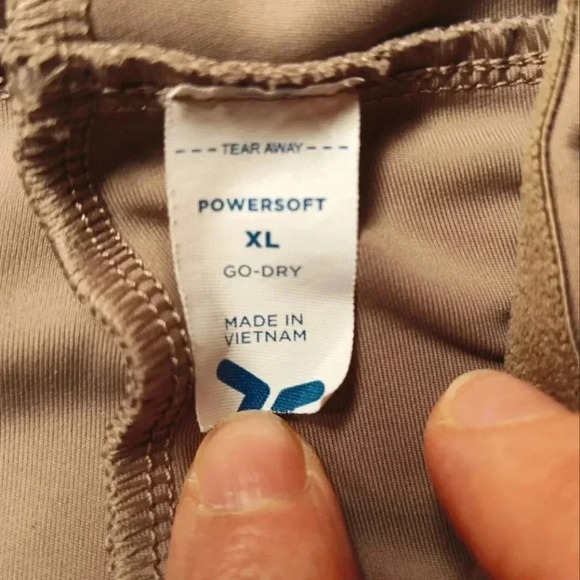 GAP Powersoft Go Dry Taupe Women's Athleisure Wide Leg Pants | Sz XL - Picture 3 of 6